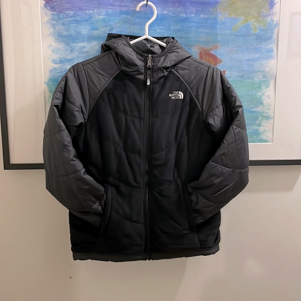 SOLD Reversible jacket north face jacket.
